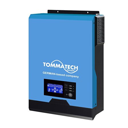 TommaTech New 1K 12V MPPT 1Faz Akıllı İnverter Çevirici İnvertör