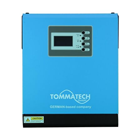 TommaTech New 3K 24V MPPT 1Faz Akıllı İnverter Çevirici İnvertör