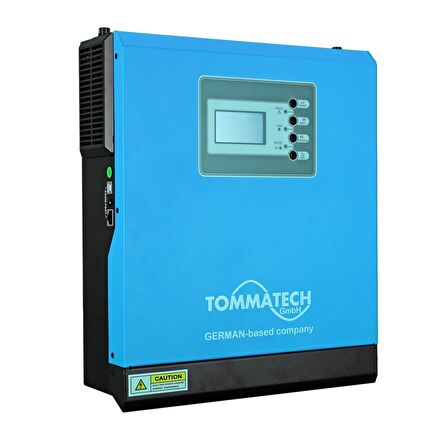 TommaTech New 3K 24V MPPT 1Faz Akıllı İnverter Çevirici İnvertör