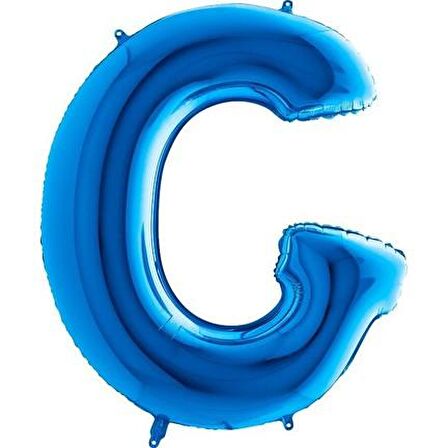 FOLYO BALON G HARF MAVİ 102CM