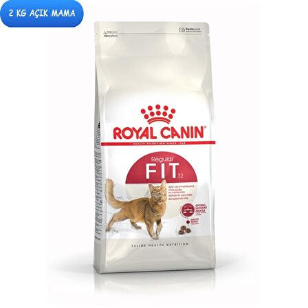 Royal Canin Fit 32 Yetişkin Kedi Maması 2 Kg AÇIK