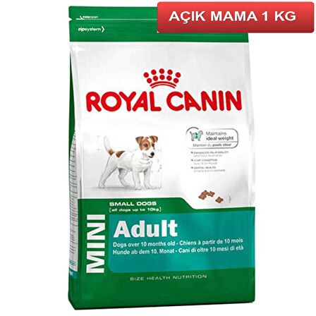 Royal Canin Mini Adult Yetişkin Köpek Maması 1 Kg AÇIK