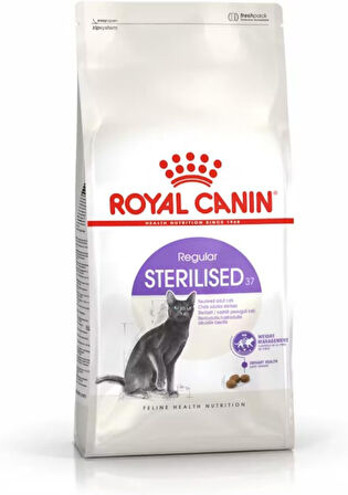 Royal Canin Kısırlaştırılmış Kediler İçin, 37 Kuru Kedi Maması, 2 Kg