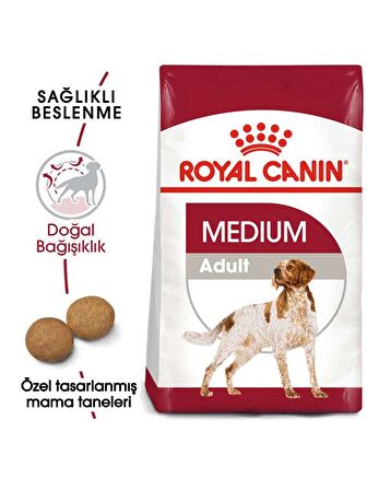 Royal Canin 15Kg Medium Adult Yetişkin Köpek Maması