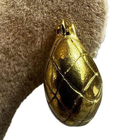 Uretti - İREM 3914 5905 Çelik Tombul Midye Model Küpe