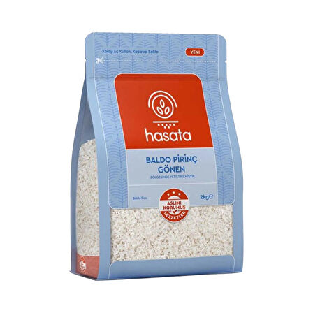 Hasata Gönen Baldo Pirinç 2 Kg x 3 Adet