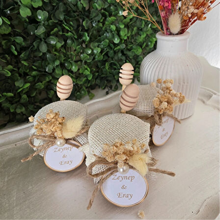 nesstylee Bal Kavanozu 10 Adet Söz ,Nişan , Nikah , Bebek Hediyeliği