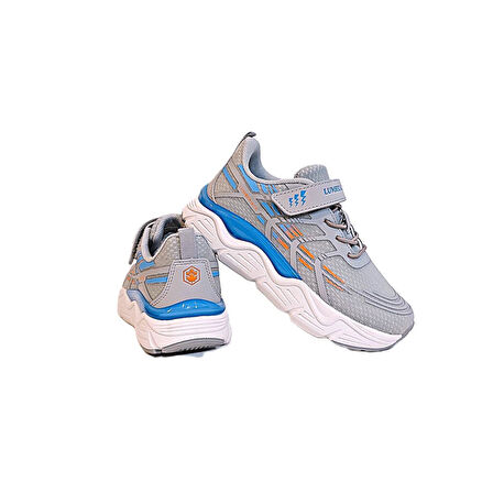 Lumberjack Karlsen Gri Cırtlı Ortapedi Erkek Çocuk Spor Ayakkabı