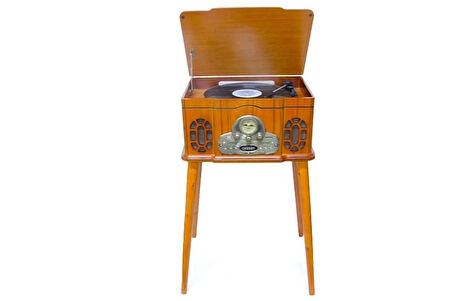 Standlı Pikap Çalar Turntable Phone With Leg