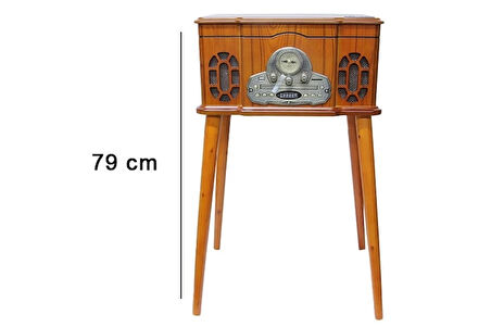 Standlı Pikap Çalar Turntable Phone With Leg