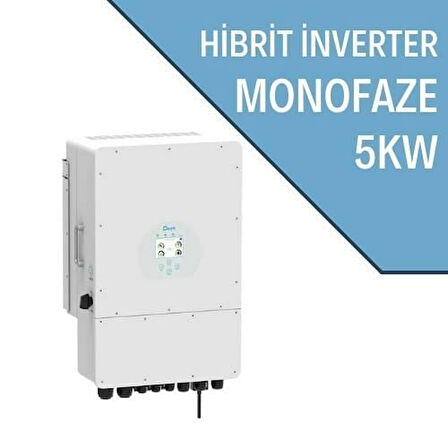 DEYE 5KW HİBRİT MONOFAZE İNVERTER