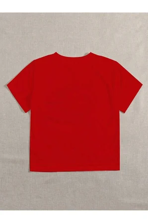 Unisex Kalp Love Baskılı Tasarım Tshirt