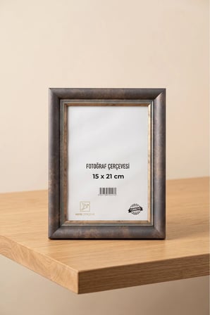 Topkapı Serisi 15 x 21 Fotoğraf Çerçevesi Camlı Dekoratif Duvar & Masa Tipi Plastik Çerçeve