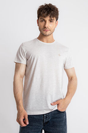 Adam Boxes O-Yaka T-shirt Premiver Kahve Melanj