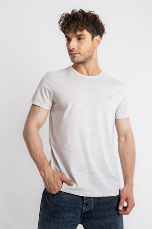 Adam Boxes O-Yaka T-shirt Premiver Kahve Melanj