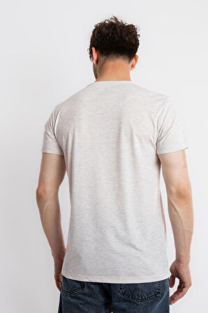 Adam Boxes O-Yaka T-shirt Premiver Kahve Melanj