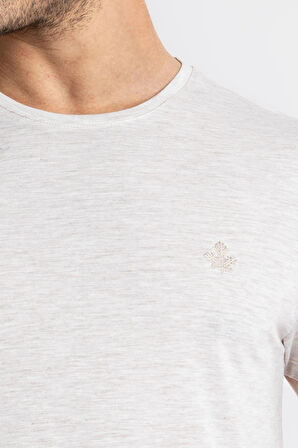 Adam Boxes O-Yaka T-shirt Premiver Kahve Melanj