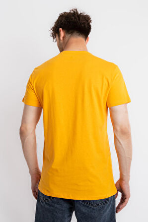 Adam Boxes O-Yaka T-shirt Premiver - Koyu Sarı