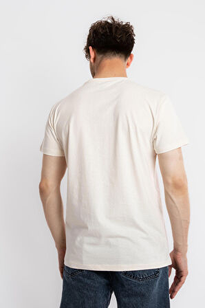 Adam Boxes O-Yaka Baskılı T-shirt Libestatuas - Ham Pamuk