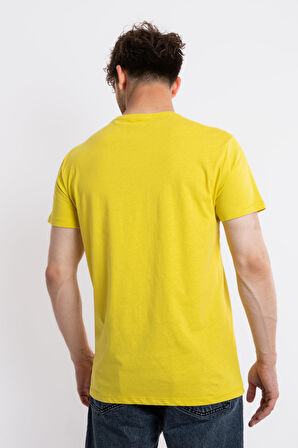 Adam Boxes O-Yaka Baskılı T-shirt Anillo - Zeytin Yeşili