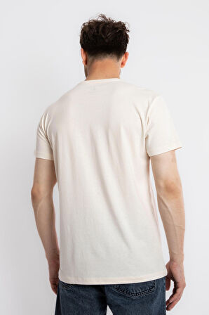 Adam Boxes O-Yaka Cepli T-shirt Bolsillo - Ham Pamuk