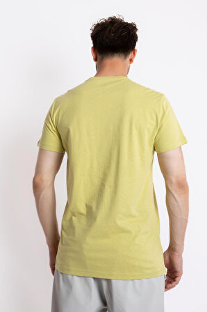 Adam Boxes O-Yaka Cepli T-shirt Bolsillo - Açık Haki