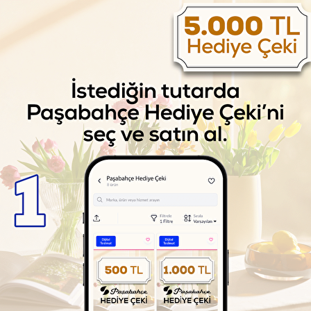 Paşabahçe Hediye Çeki 5000 TL