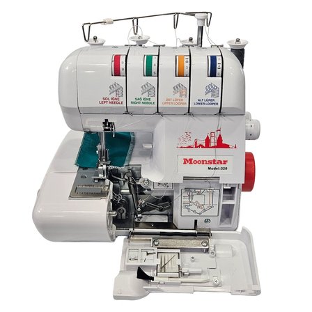 MOONSTAR EV TİPİ OVERLOK DİKİŞ MAKİNASI 3-4 İPLİK / MODEL 320