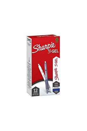 Sharpie Gel Fashion Jel Kalem Mavi- Beyaz Karışık Kutu (12 li)