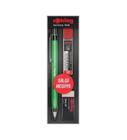 Rotring Okul Seti Visuclick Versatil /Min Silgi 0.7 MM Opak Yeşil RO-VK07