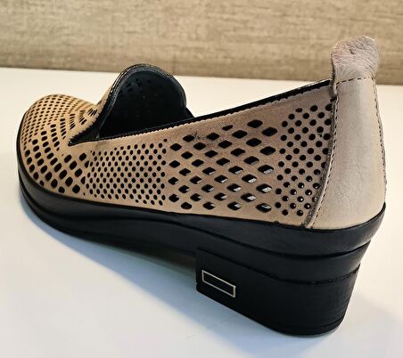 Castle Black 24554 Kadın Hakiki Deri Comfort Ayakkabı
