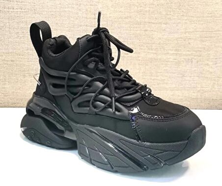 Guja 23k339 Kadın Sneaker Spor Ayakkabı Siyah
