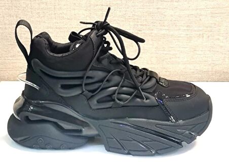 Guja 23k339 Kadın Sneaker Spor Ayakkabı Siyah