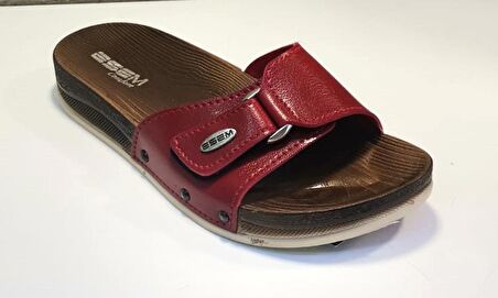 Esem 0309 Z 0003 Kadın Ortopedik Günlük Terlik Kırmızı