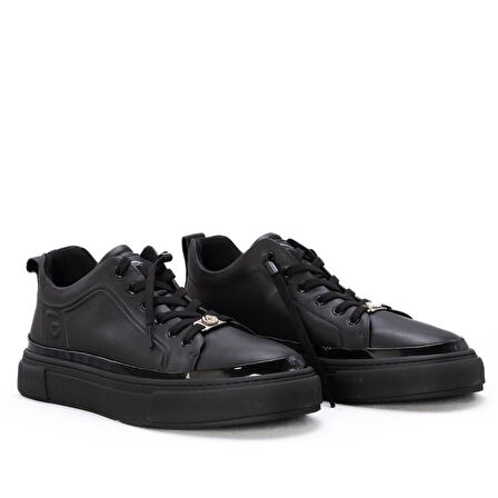 Guja 24k592 Erkek Deri Sneaker Ayakkabı Siyah