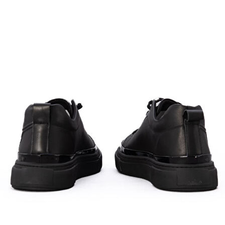 Guja 24k592 Erkek Deri Sneaker Ayakkabı Siyah