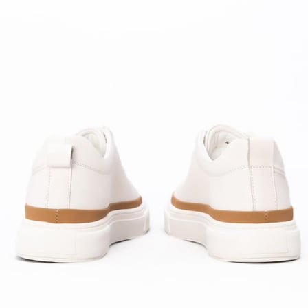 Guja 24k592 Erkek Deri Sneaker Ayakkabı Beyaz