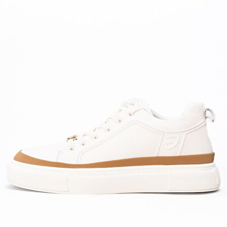 Guja 24k592 Erkek Deri Sneaker Ayakkabı Beyaz