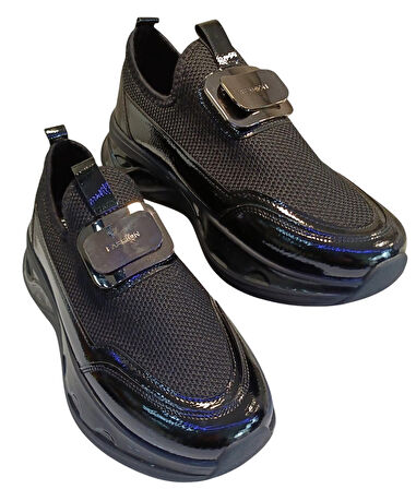 White Line Hayal666 Kadın Sneaker Ayakkabı Siyah