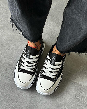 White Line Prens 120 Kadın Sneaker Ayakkabı Siyah