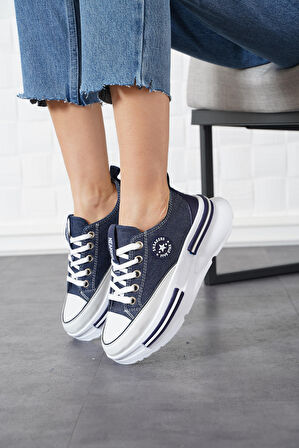 White Line Prens 120 Kadın Sneaker Ayakkabı Lacivert