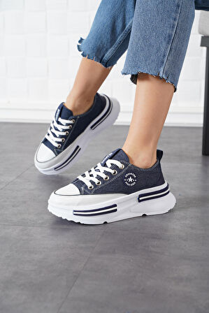 White Line Prens 120 Kadın Sneaker Ayakkabı Lacivert