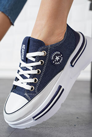 White Line Prens 120 Kadın Sneaker Ayakkabı Lacivert