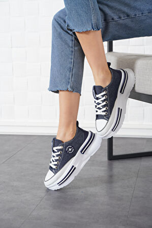 White Line Prens 120 Kadın Sneaker Ayakkabı Lacivert