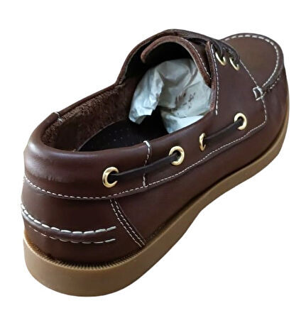 Castle Black 42702 Erkek Deri Casual Ayakkabı Kahve