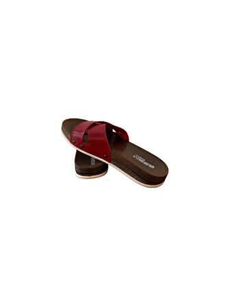 Esem 0309 Z 0001 Kadın Comfort Terlik Kırmızı