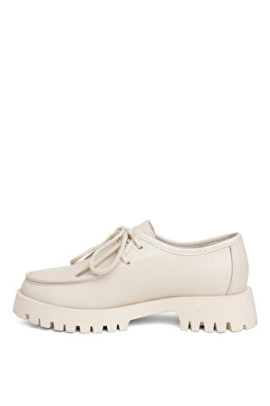 Divadonna 2847 Kadın Hakiki Deri Sisley Model Casual Ayakkabı Bej