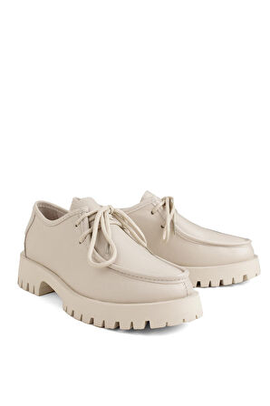 Divadonna 2847 Kadın Hakiki Deri Sisley Model Casual Ayakkabı Bej