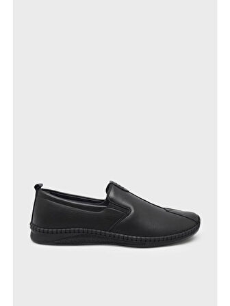 Castle Black 71101 Erkek Hakiki Deri Comfort Ayakkabı Siyah