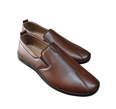 Castle Black 71101 Erkek Hakiki Deri Comfort Ayakkabı Taba